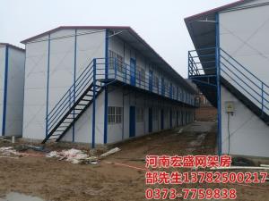 新鄉(xiāng)市經(jīng)三路與緯七路交叉口，天寶華庭工地臨建彩板房