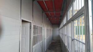 原陽(yáng)縣封閉走廊雙層網(wǎng)架房